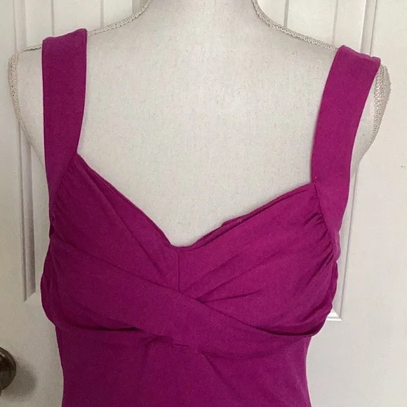 Cache Raspberry Halter Top w/ Built-In Bra - Picture 2 of 8